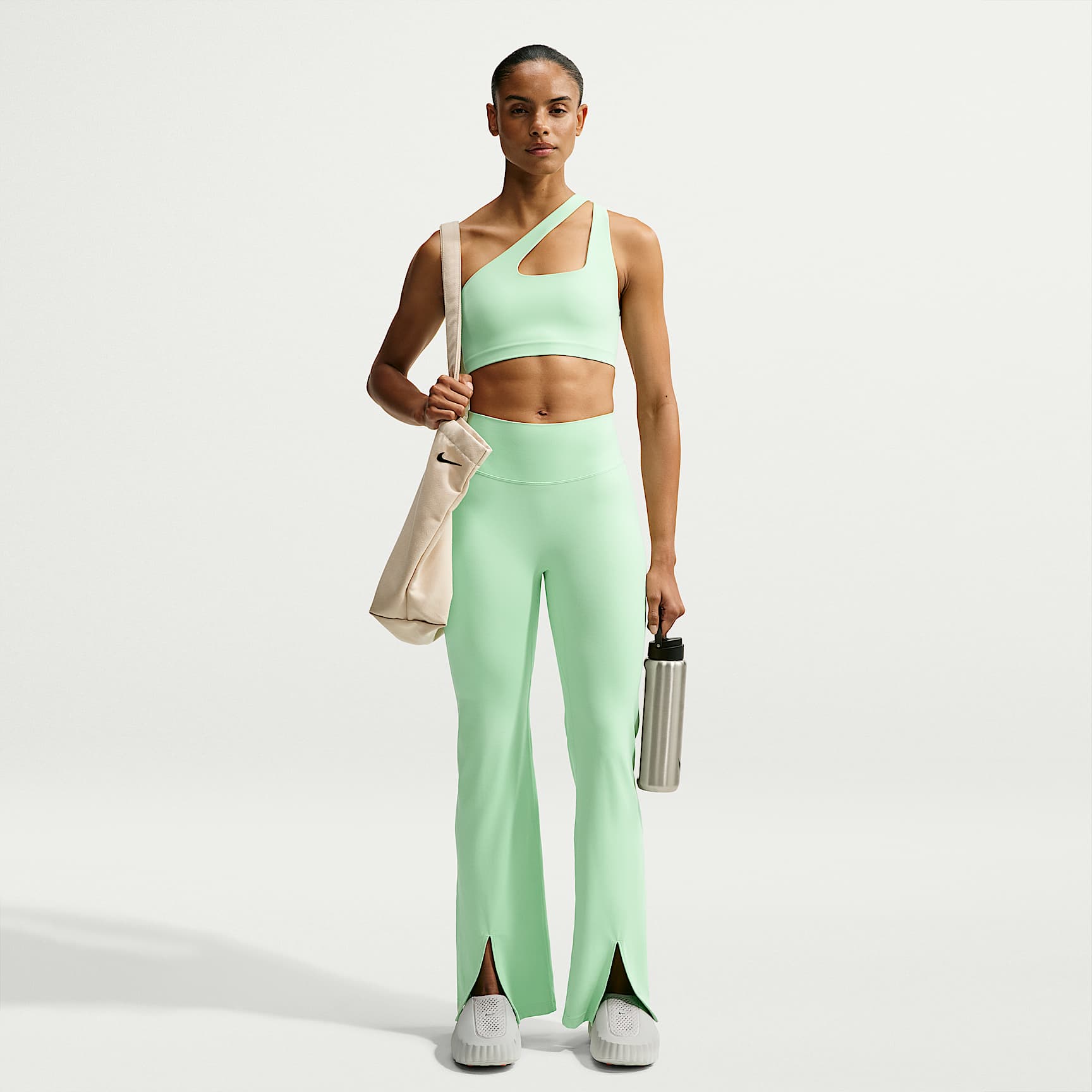 Nike Zenvy Women's High-Waisted Flared Leggings. Nike.com